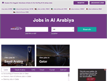 Tablet Screenshot of alarabiya.com